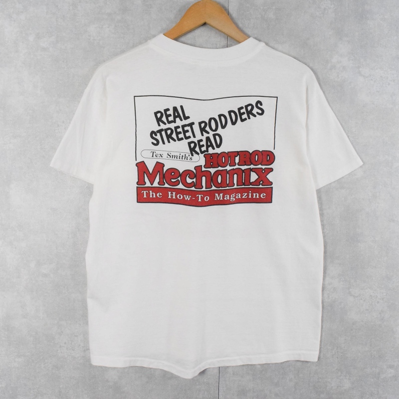古着 80s USA製 「US ARMY」 ミリタリー フロッキー プリント T