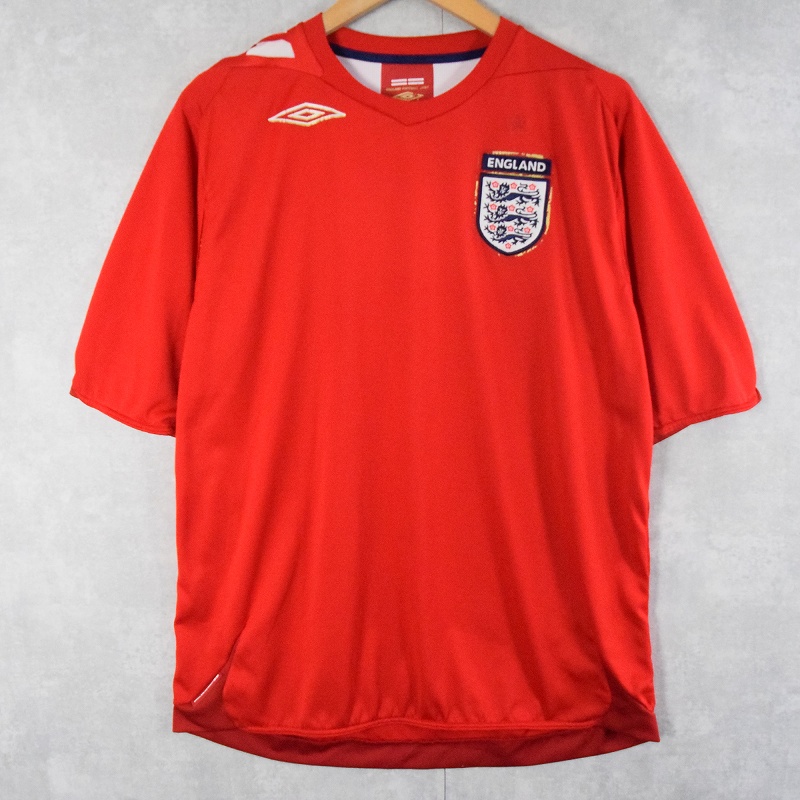 2000's UMBRO イングランド代表 サッカーユニフォームシャツ L