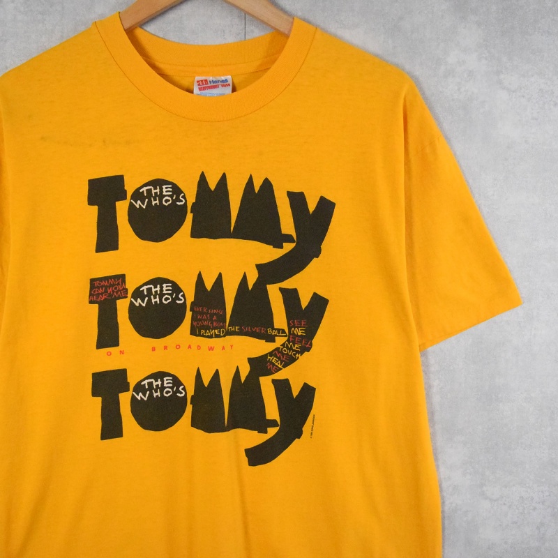 90's The Who's Tommy ミュージカルプリントTシャツ L