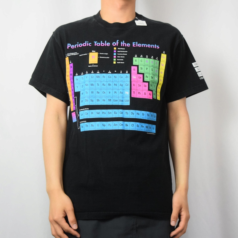 90年代 90s 元素記号 黒 ブラック|ヴインテージ古着屋Feeet 通販