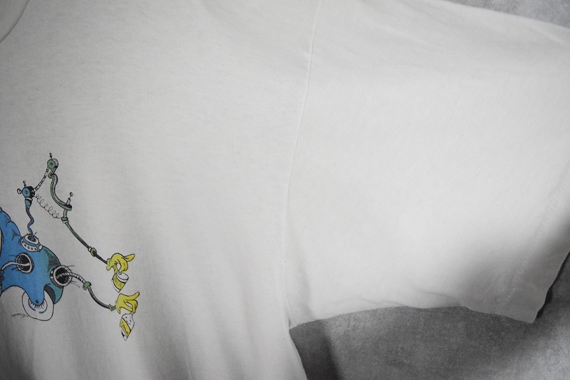古着 ビンテージ Tシャツ 青 キャットインザハット ドクター