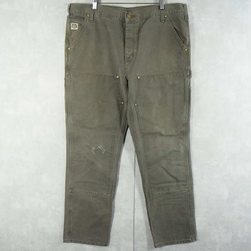 カーハート ワークパンツ ダック カーキ|ヴインテージ古着屋