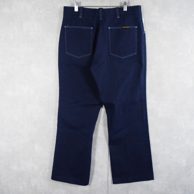 70's MONTGOMERY WARD ワークパンツ NAVY W31