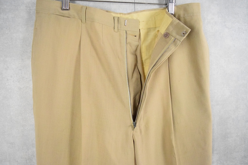 【NEW限定品】 50年代 50s 60s |ヴインテージ古着屋Feeet サマーウール 60年代 パンツ