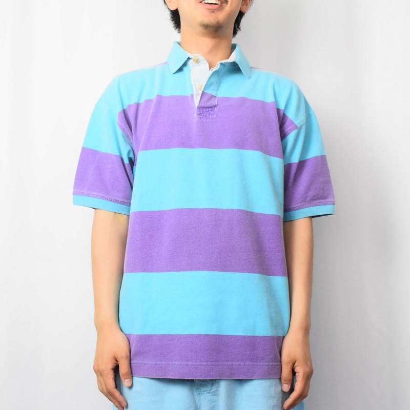 即納！最大半額！ ギャップ 90s 90年代 水色 ヴインテージ古着 | 半袖 パープル 紫 Lサイズ