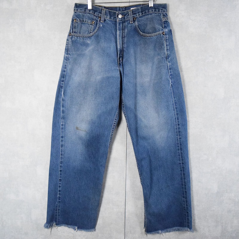 90's Levi's RED TAB LOT53 569 USA製 ルーズストレートデニムパンツ W35