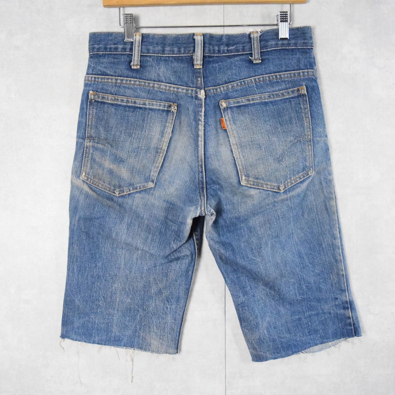EURO Levi's BIGE カットオフ デニムパンツ W31