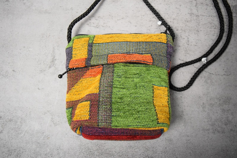ポーチ マルチカラー ハンドメイド|ヴインテージ古着屋Feeet