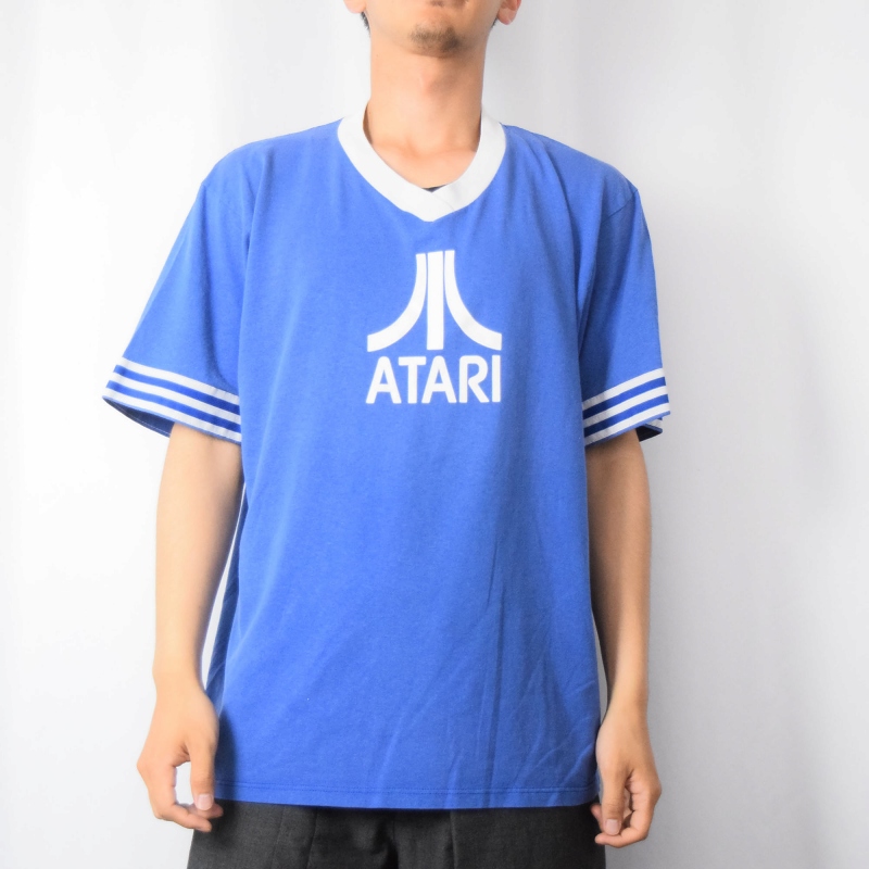 買取り実績  アタリ アメリカ製 90s 90年代 青 |ヴインテージ古着屋 ブルー トップス