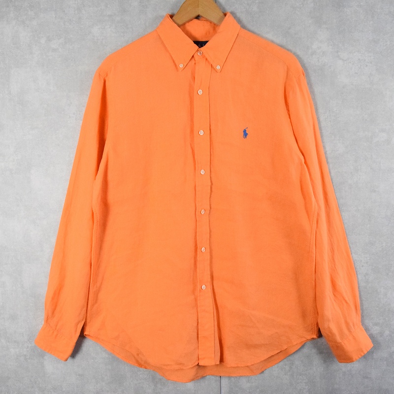 楽天市場】ポロ ラルフローレン リネン シャツ POLO RALPH
