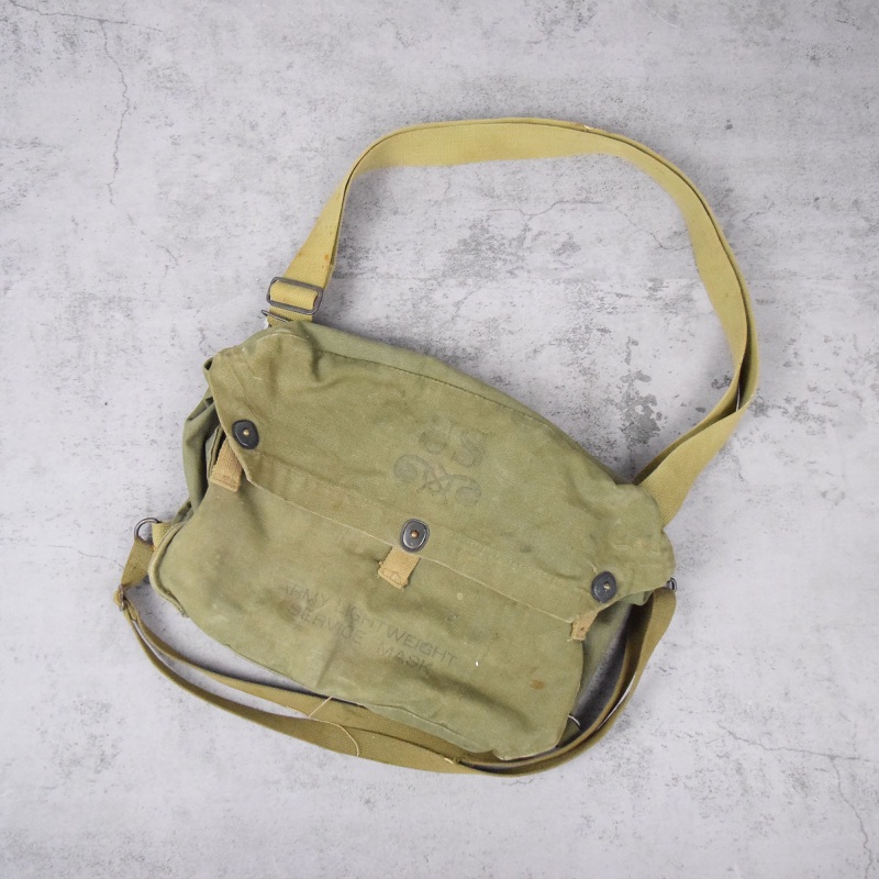 40s 50s USARMY リメイク ミリタリー ショルダーバッグ カーキ バッグ