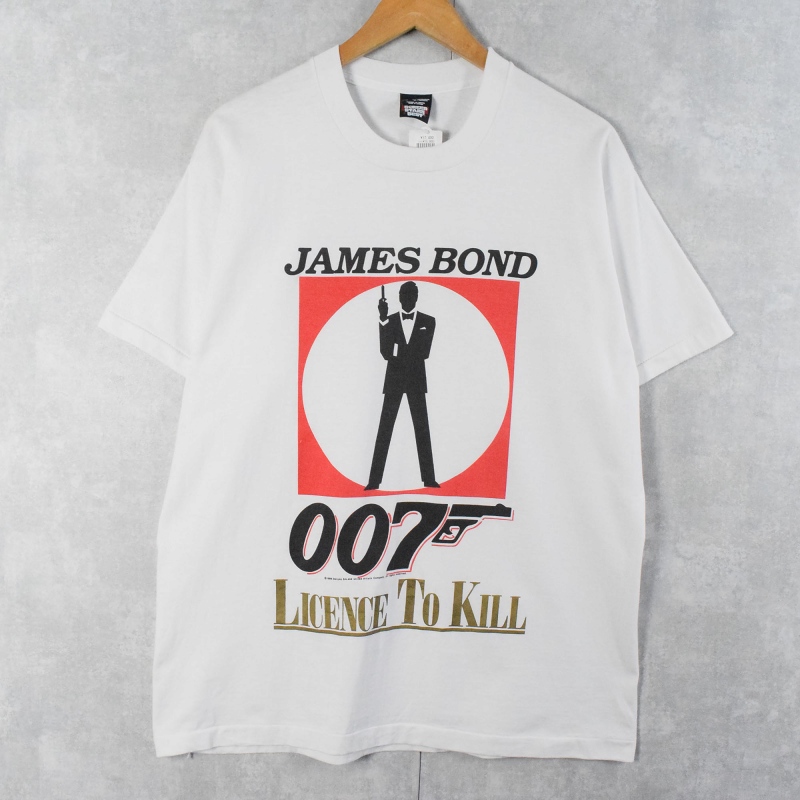 ブランド雑貨総合 80年代 80s ホワイト 白 ムービー 消されたライセンス カナダ製 Tシャツ