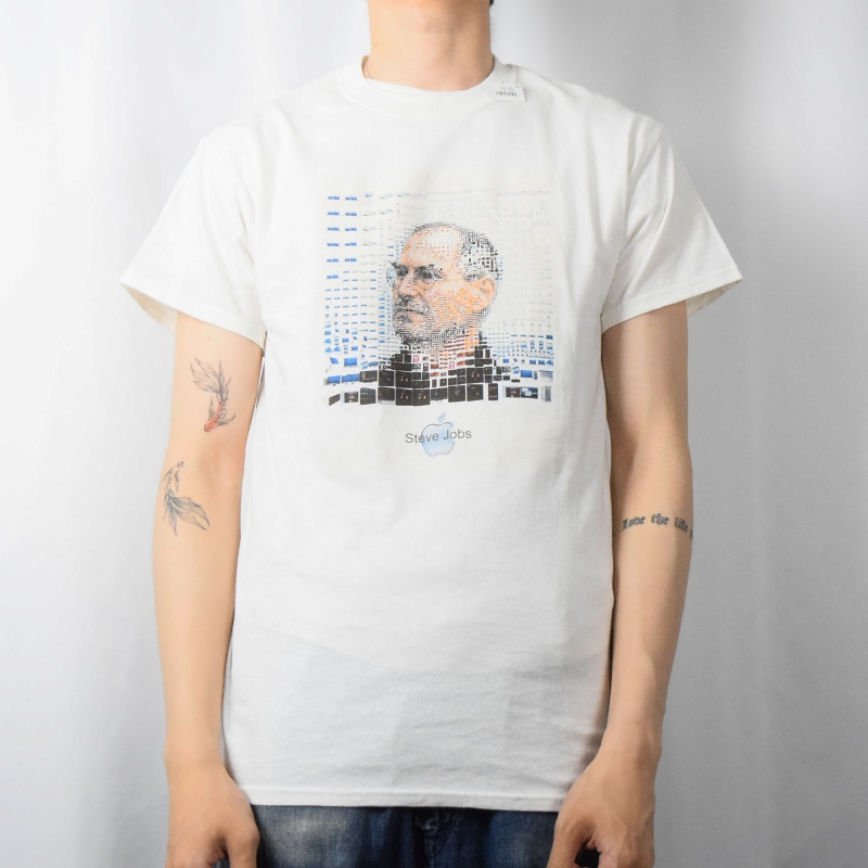 スティーブ・ジョブズ アップル Tシャツ L 新品未使用の通販 by