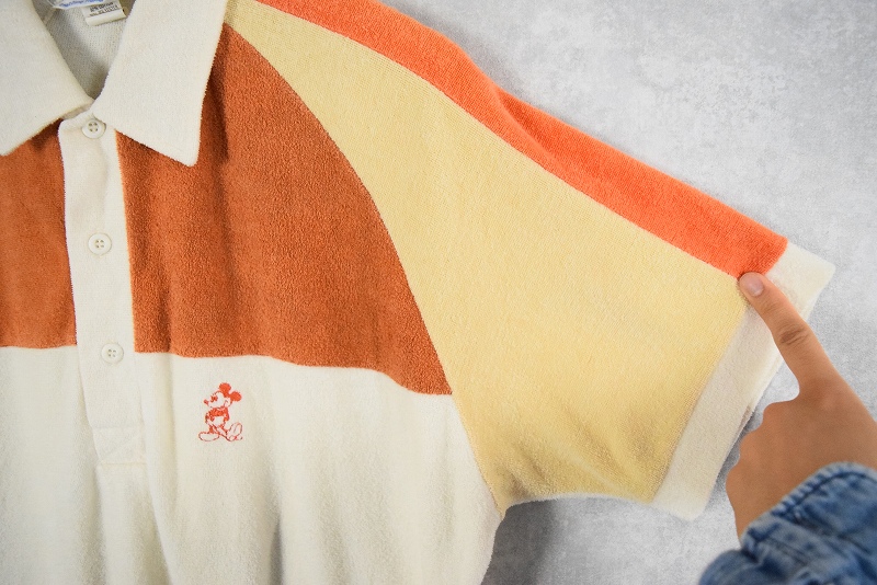 Disney - XL☆古着 半袖 ポロ シャツ メンズ 90年代 90s