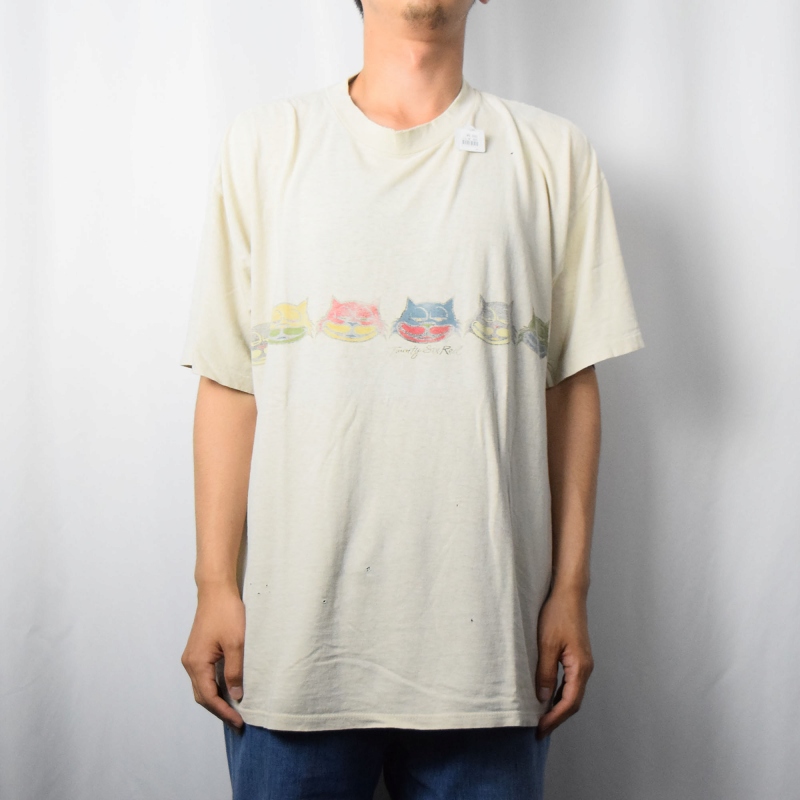 90s 90年代 twenty six red スケーター ストリート ねこ | ビンテージ古着屋Feeet 通販 名古屋 大須 メンズ