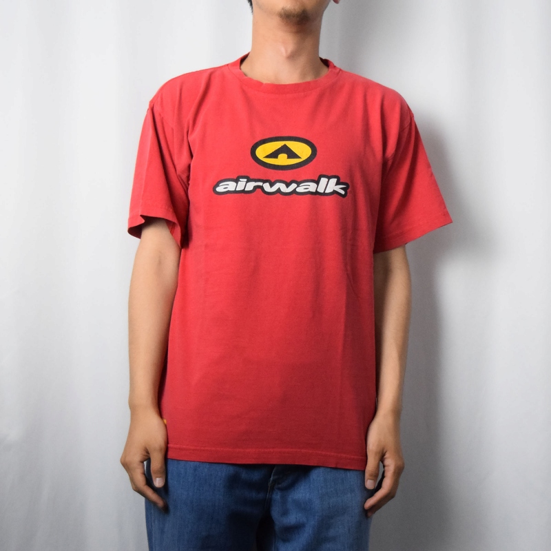 AIR WALK ロゴプリントTシャツ M