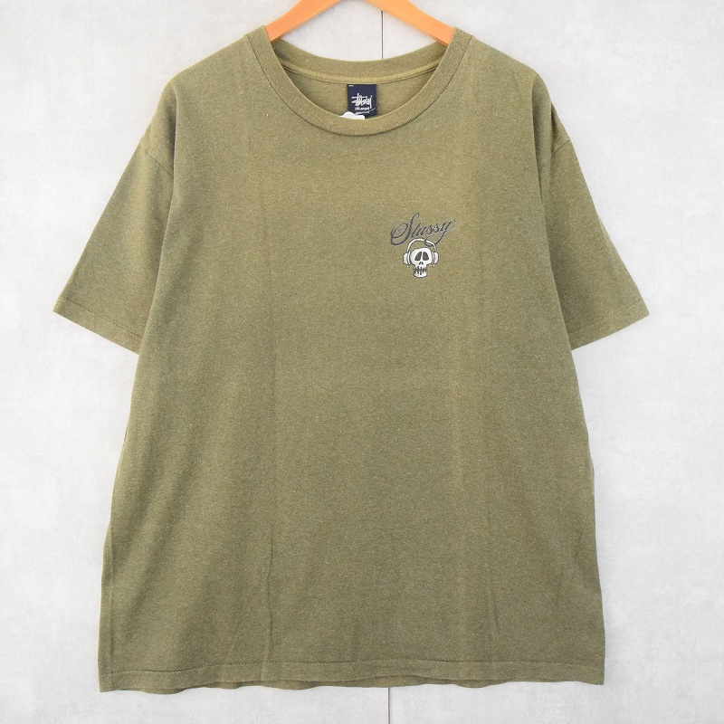 Old skate Skate Rags skull skate boy T-shirt90s スケート