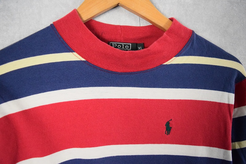 80s 80年代 ポロラルフローレン アメリカ製 長袖Tシャツ