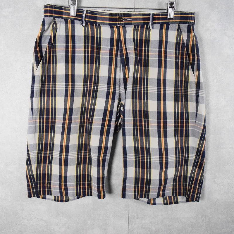 POLO Ralph Lauren インディアンマドラスチェック柄 コットンショーツ W32