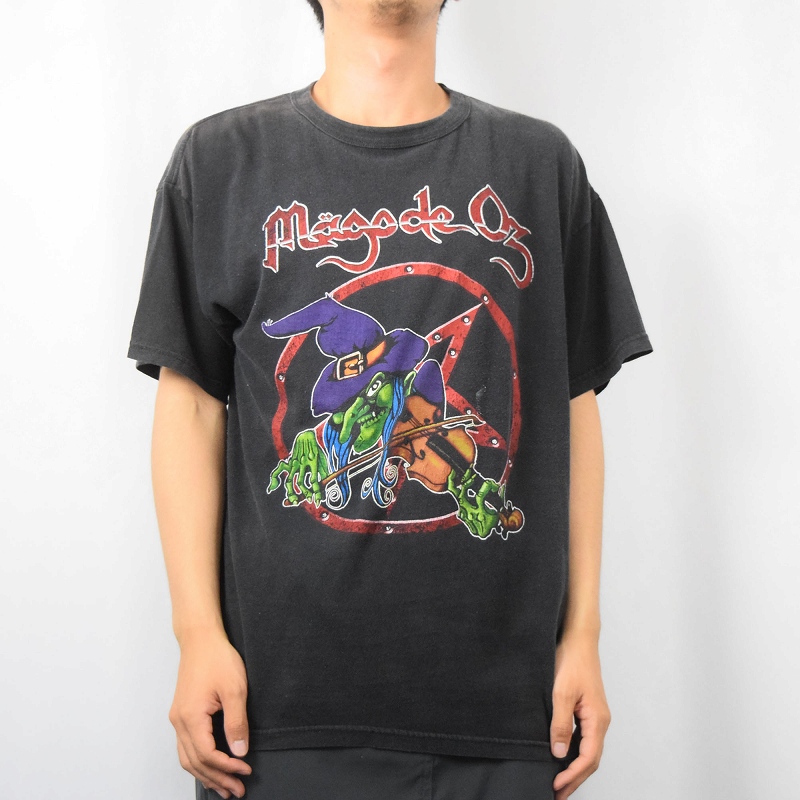 マゴ・デ・オズ 音楽 ミュージック 黒 ブラック | ビンテージ古着屋Feeet 通販 名古屋 大須 メンズ
