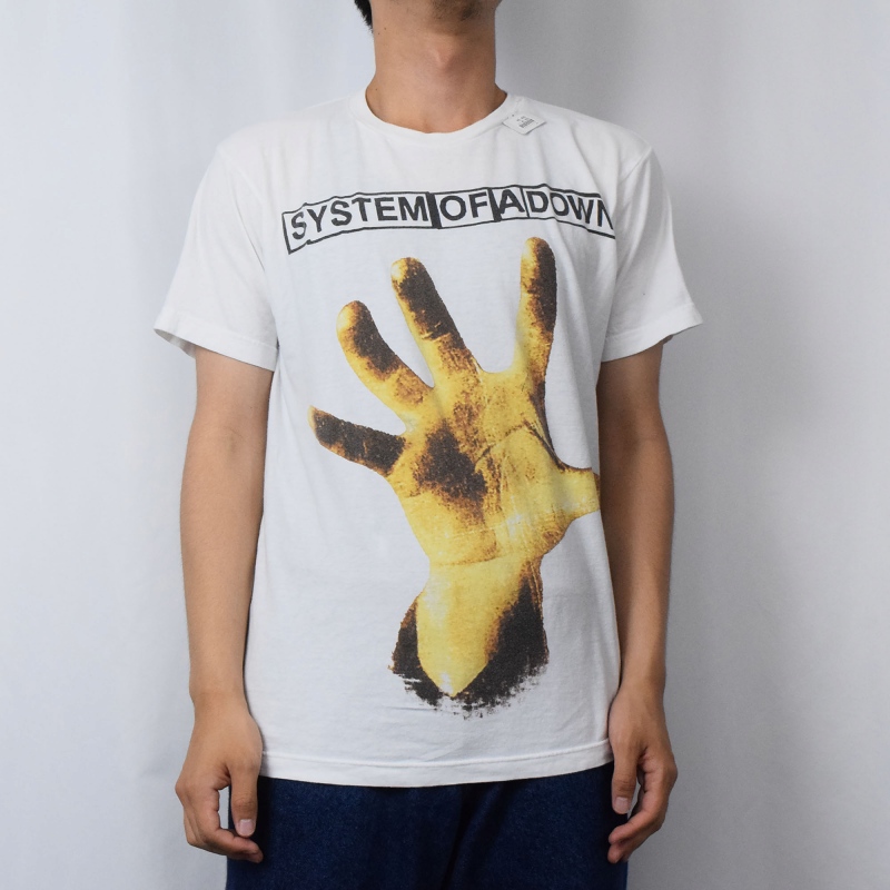 SYSTEM OF A DOWN ニュー・メタルバンド プリントTシャツ