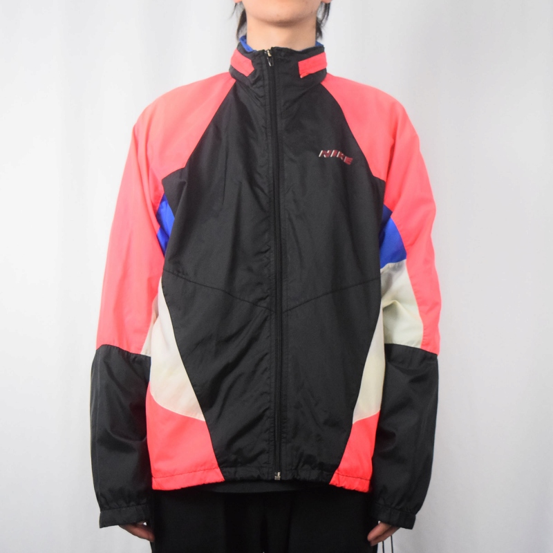 入荷なう ブラック 黒 スポーツ ナイキ 90s 90年代 ピンク ビンテージ | ジャケット・アウター