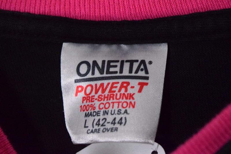 90s 90年代 オニ―タ アメリカ製 2トーン 半袖 |ヴインテージ古着