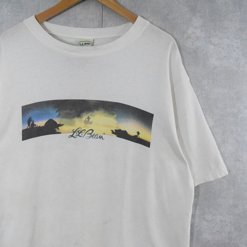L.L.Bean - 90s 00s エルエルビーン アート イラスト プリント