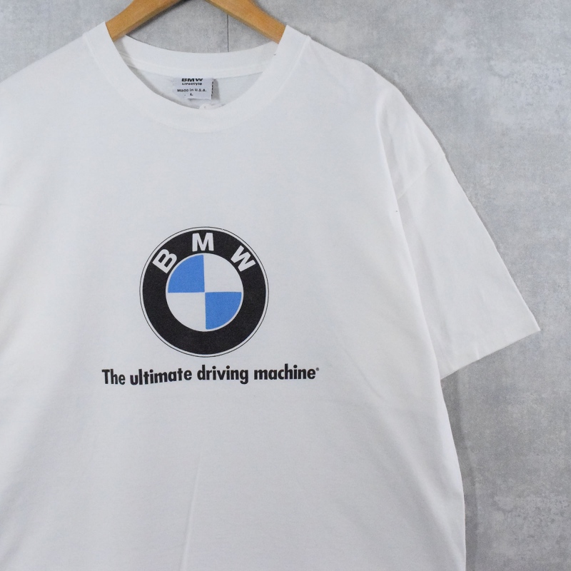90s〜 USA製 【BMW】 企業ロゴ Tシャツ size.XL | 古着屋 芥