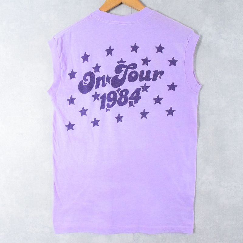 80's Chicago ロックバンドツアープリント ノースリーブTシャツ