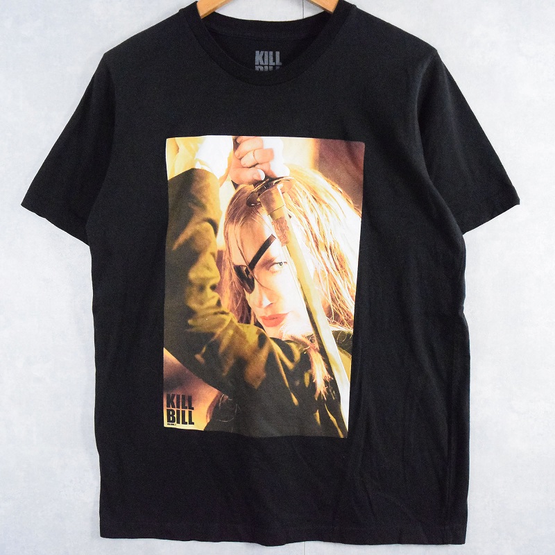 【送料無料ライン/39ショップ】 クエンティン・タランティーノ キルビル 映画 黒 ムービー Tシャツ