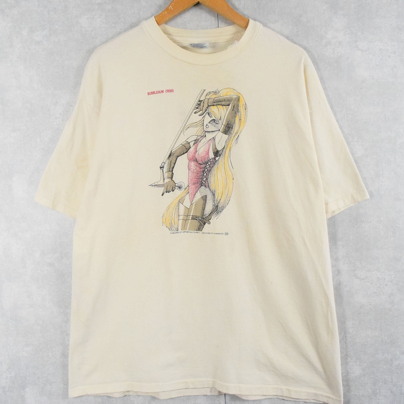 【当店限定販売】 90年代 半袖 コミック バブルガムクライシス アメリカ製 90s トップス
