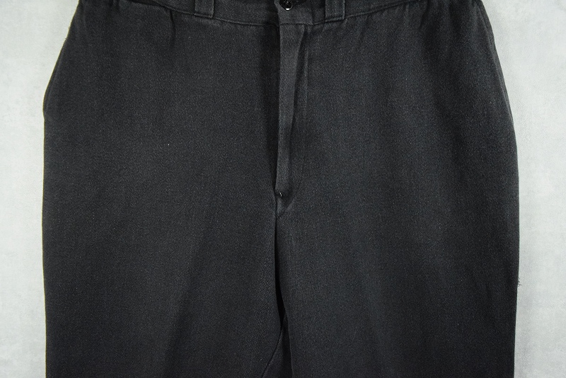 50's ウィップコード ワークパンツ BLACK W31