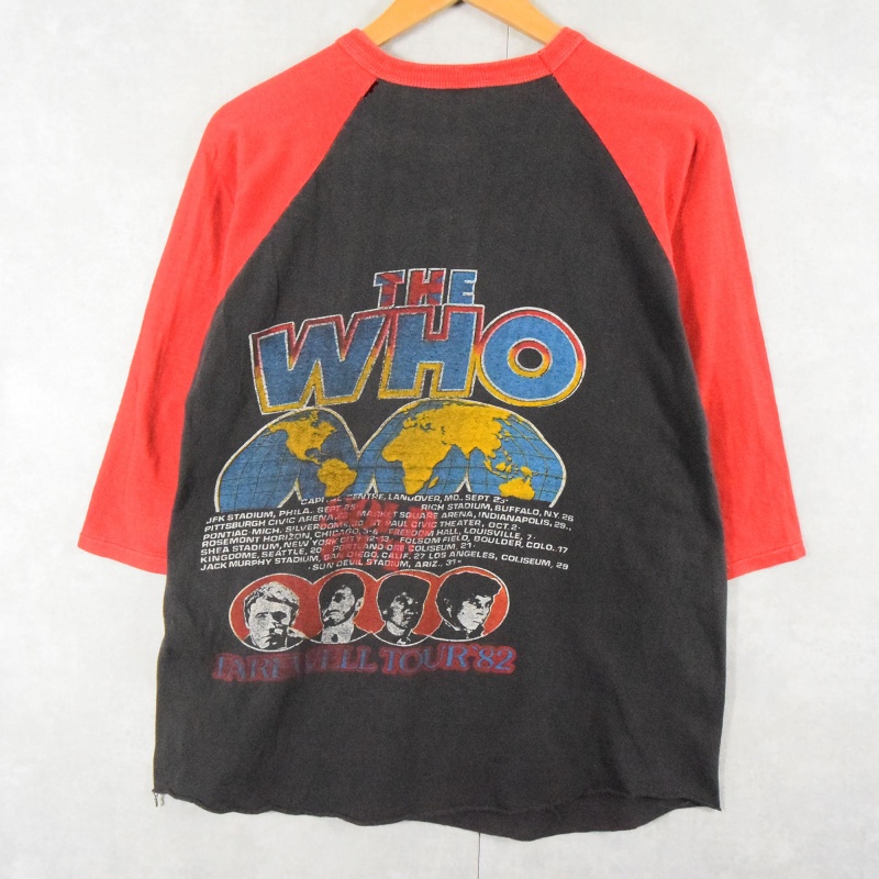 80's THE WHO ロックバンド ラグランTシャツ XL