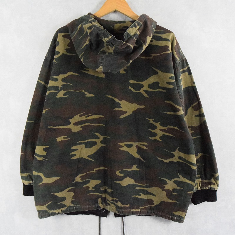 A BATHING APE(アベイシングエイプ) カモフラ柄ジップアップジャケット 1860-140-039 1860-140-039  オリーブ・グリーン・ブラック サイズ L｜【公式】カインドオルオンライン ブランド古着・中古通販【kindal】