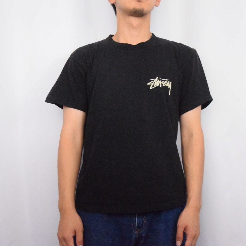 激レア ピエロ Stussy 美味しくっ ステューシー 80年代ヴィンテージ Tシャツ