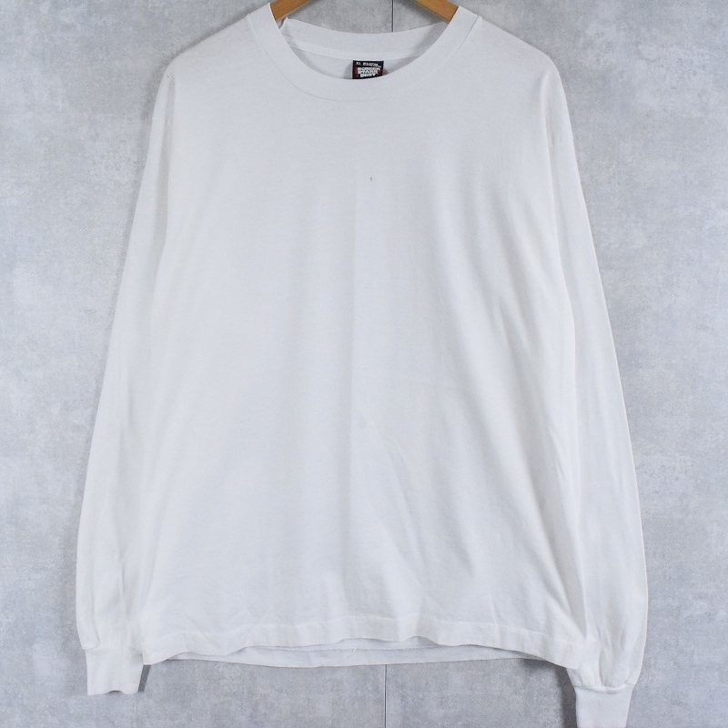 90's SCREEN STARS BEST USA製 無地ロンT XL