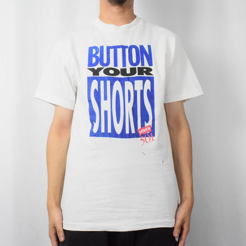 90'sビンテージDCSHOE CO USA XL白Tシャツ美品