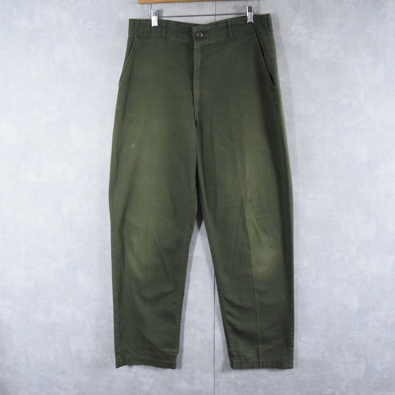 80s 80年代 アメリカ軍 米軍 OG-507 オリーブ トラウザーズ