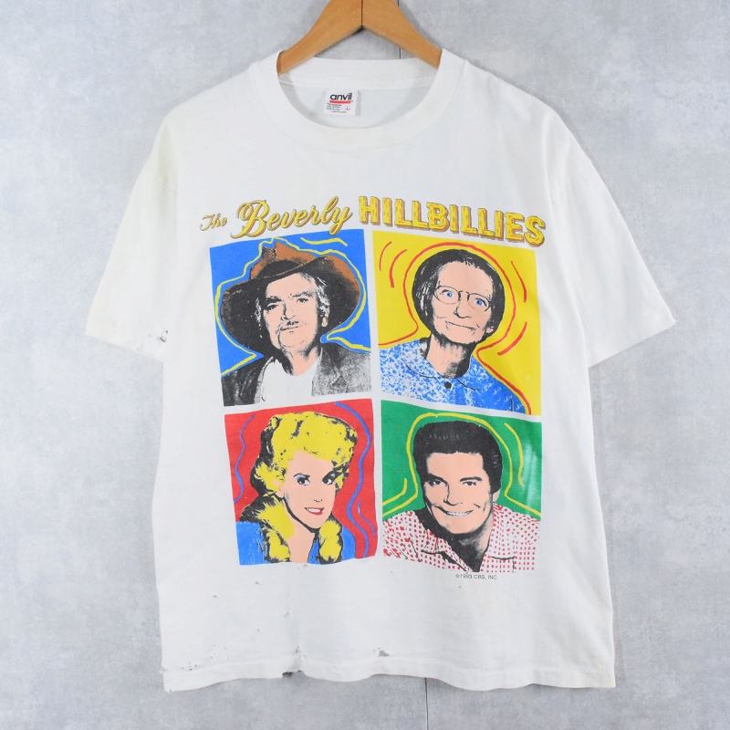 90's The Beverly Hillbillies USA製 コメディドラマプリントTシャツ L