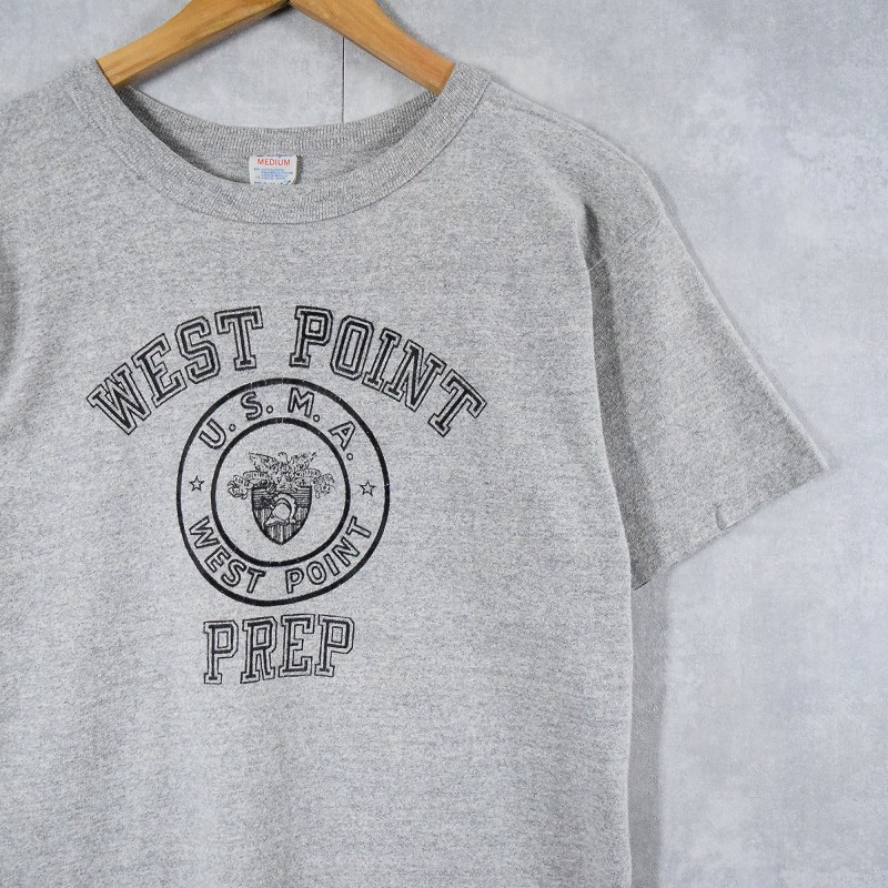 【値下げ】 USMA チャンピオン 80年代 80s アメリカ軍 ミリタリー 米軍 半袖Tシャツ
