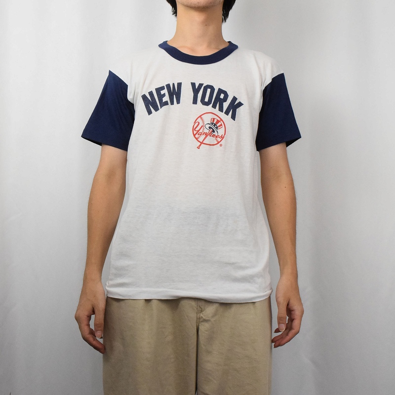 90s USA製 MLB NEW YORK YANKEES ニューヨーク ヤンキース