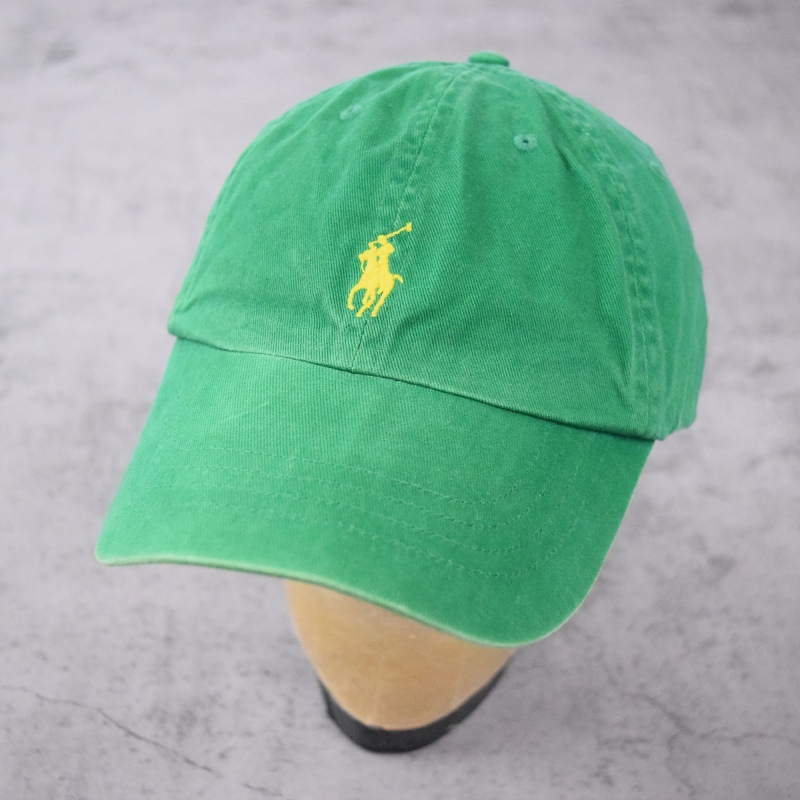 POLO Ralph Lauren ロゴ刺繍 コットンキャップ ONESIZE