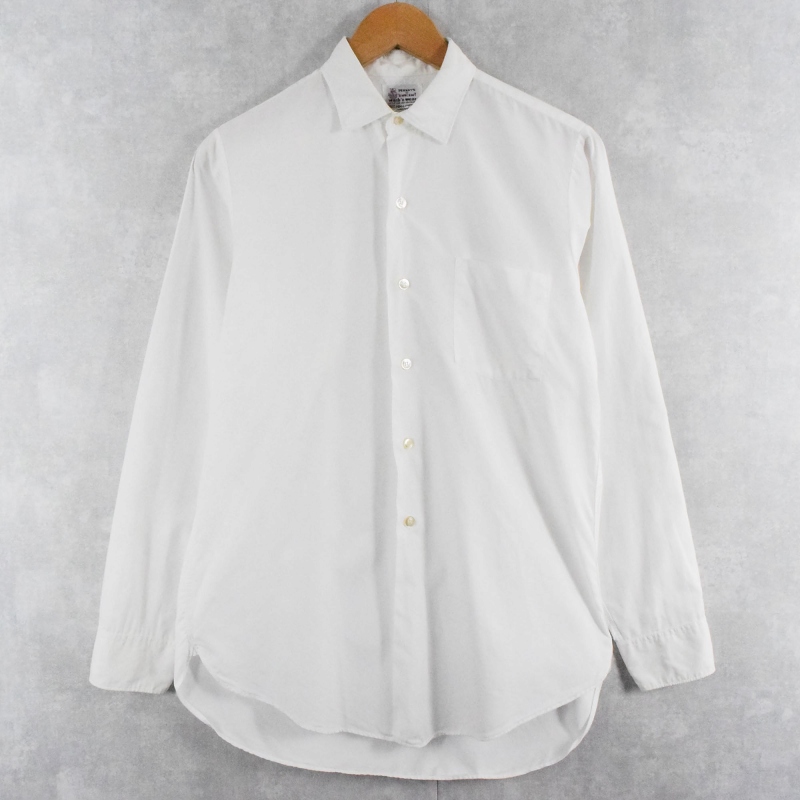60's PENNEY'S TOWNCRAFT マチ付き コットンシャツ SIZE14 1/2-33