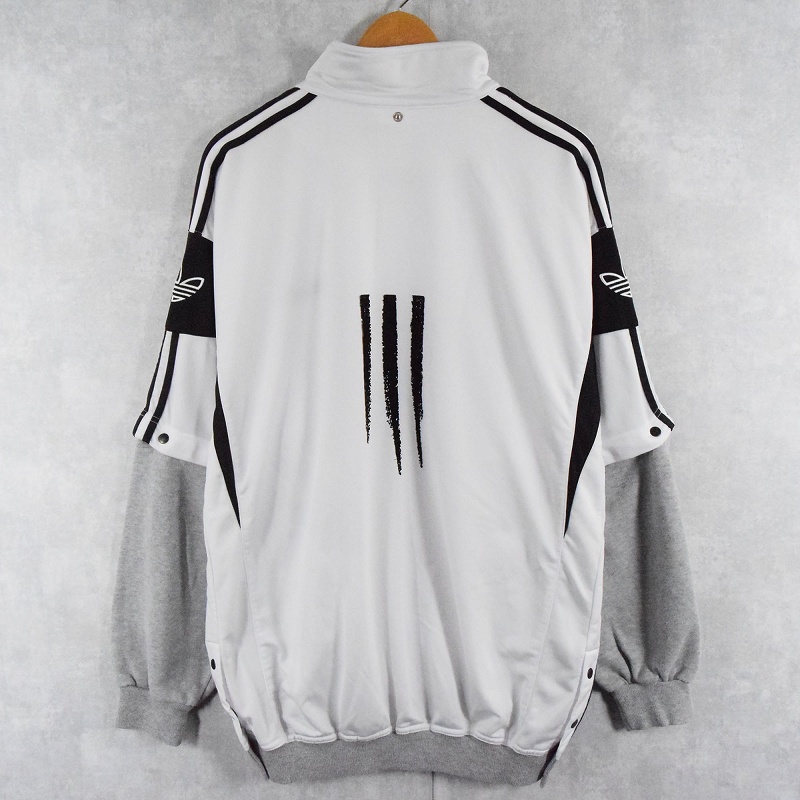 90's adidas デタッチャブル 2WAYジャケット M