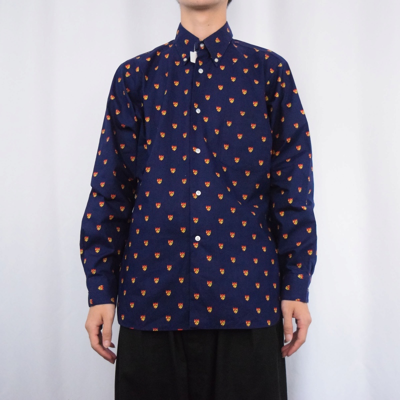 ARROW King Cotton チェック柄コットンシャツ M