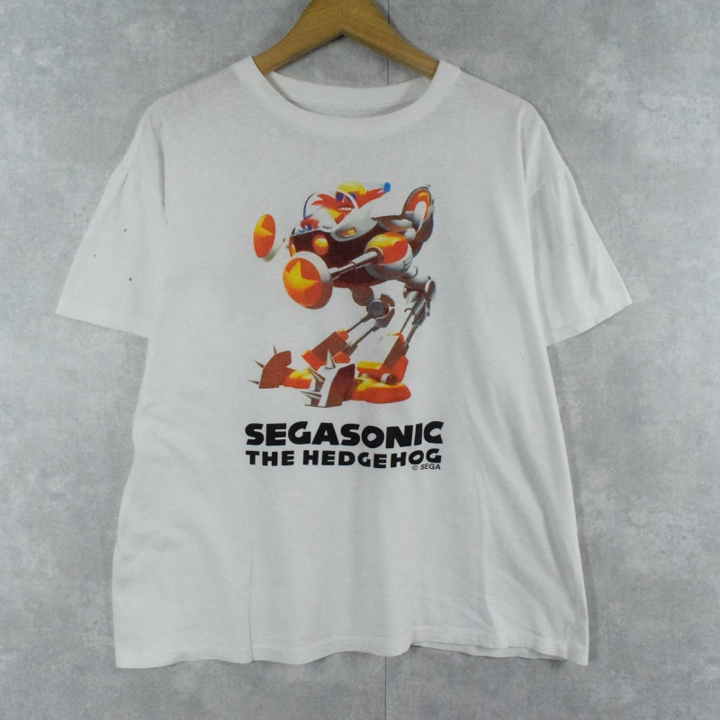 90年代 90s セガソニック・ザ・ヘッジホッグ Dr.エッグマン 白