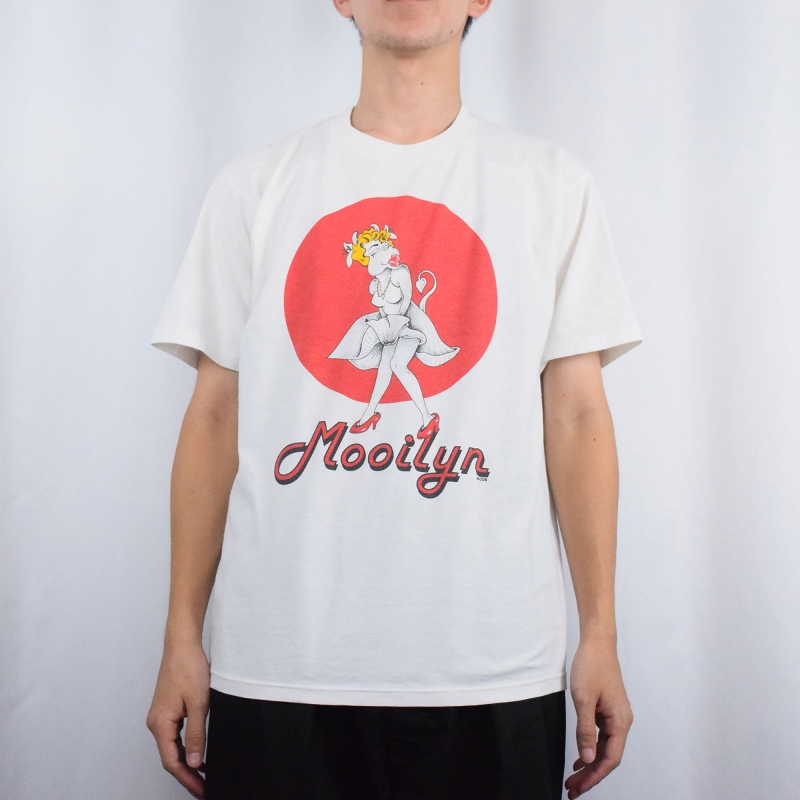 90s USA製 SCREEN STARS マリリンモンロー パロディ Tシャツ