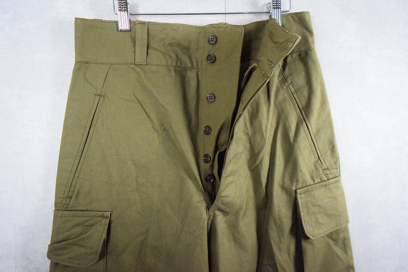 商品画像：Euro Army ユーロ 民間 パンツ ヴィンテージ 軍物 カーゴパンツ 3