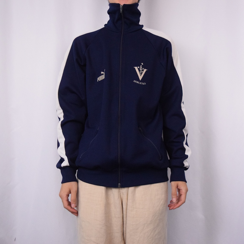 即決 70s 80s vintage 西ドイツ製 PUMA プーマ ジャージ 52